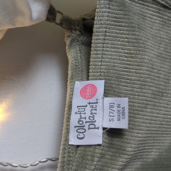 Girl's Size 8 Olive Dress Bundle: Dress, Tee, Denim Jacket - Picture 11 of 11